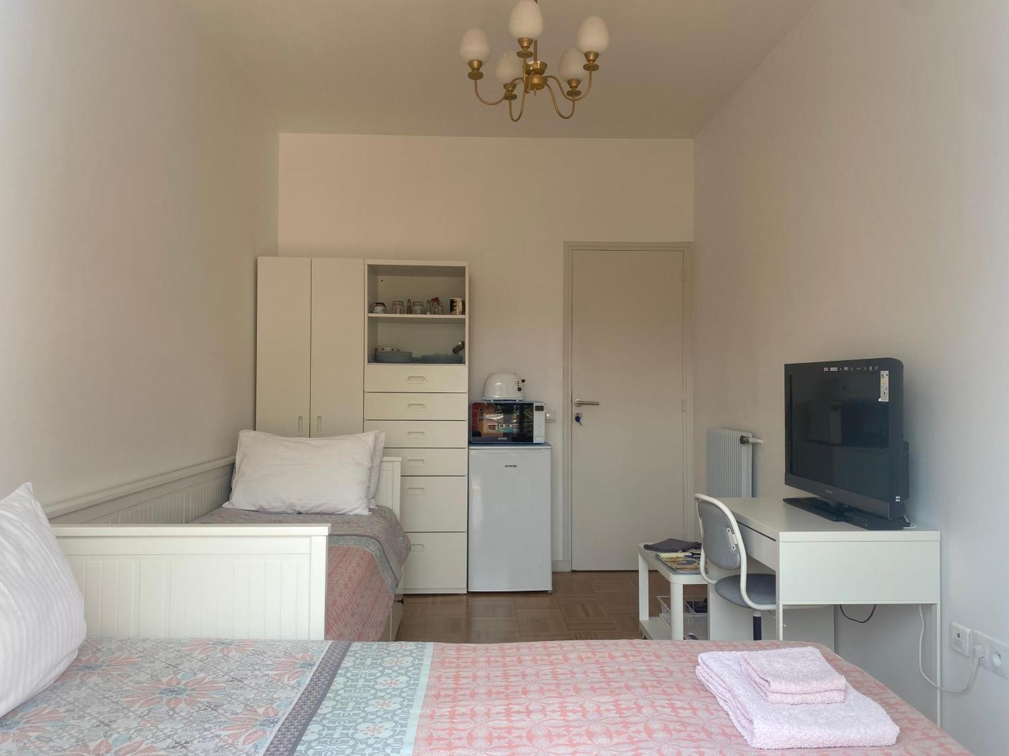 Mirela'S Private Room With Key, Ac, Lift & Balcony In The Center Of Nice On The Cote D'Azur ภายนอก รูปภาพ